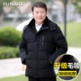 Mùa thu mới trung và vest dài nam mỏng phiên bản Hàn Quốc của áo vest cotton dày xuống vest áo khoác vest shop do nam