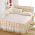 Giường bao gồm giường váy full bed bìa giường váy mảnh duy nhất công chúa váy ren loại non-slip ruffle 1.8x2.0 m giường Váy Petti