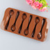 Tự làm khuôn sô cô la dễ thương thìa nhỏ khuôn silicone làm bằng tay xà phòng thạch pudding khuôn khuôn bánh trung thu rau câu Tự làm khuôn nướng