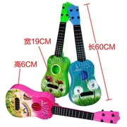 43cm đồ chơi trẻ em mô phỏng guitar ukulele chơi nhạc cụ piano guitar đầy màu sắc giấc mơ người mới bắt đầu - Nhạc cụ phương Tây