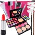 Mỹ phẩm trang điểm set full set của người mới bắt đầu công cụ làm đẹp trang điểm ánh sáng nude trang điểm cô gái tự nhiên người mới ... những thỏi son nên mua Bộ trang điểm