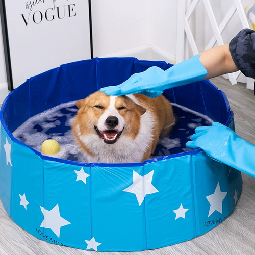 ПЭТ -ванные перчатки Curchia wath artifact firewood teddy dog ​​щетка для ванны, чтобы предотвратить массаж прикуса