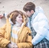 Bộ phim truyền hình Hàn Quốc tạ cổ tích vàng Jinfuzhu Li Kinh Thánh với đoạn cao cổ áo đáy áo sọc áo len phụ nữ mới mùa đông cộng với nhung dày