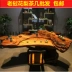 Rễ khắc bàn trà gỗ hồng thân cây Bàn trà tự nhiên toàn bộ gỗ rắn bàn trà phòng khách kung fu trà nước bàn trà - Các món ăn khao khát gốc bộ bàn ghế gốc cây Các món ăn khao khát gốc