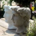 Hy Lạp SOPHIA nghệ thuật retro David chân dung điêu khắc tượng nữ thần bình xi măng hoa chậu trang trí nhà - Vase / Bồn hoa & Kệ Vase / Bồn hoa & Kệ