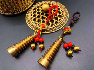 Copper keychain, pendant