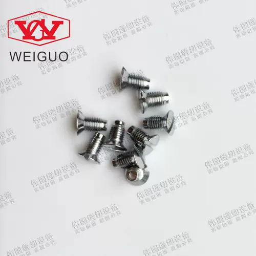 Импортные винты игольной пластины, компьютерная платформа с ножевой машиной, синхронная машина, двухигольная машина, швейная машина-оверлок, универсальные винты игольной пластины