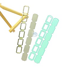 Выбивая прибор 手帐纸艺压花绿色刀模具diy双层票据scrapbook手工cutting dies