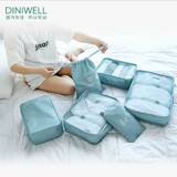 Сумка для хранения для путешествий, нижнее белье, сумка-органайзер, портативный чемодан, водонепроницаемая тара, комплект