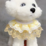 Слюнявчик, шарф, кружевной нагрудник