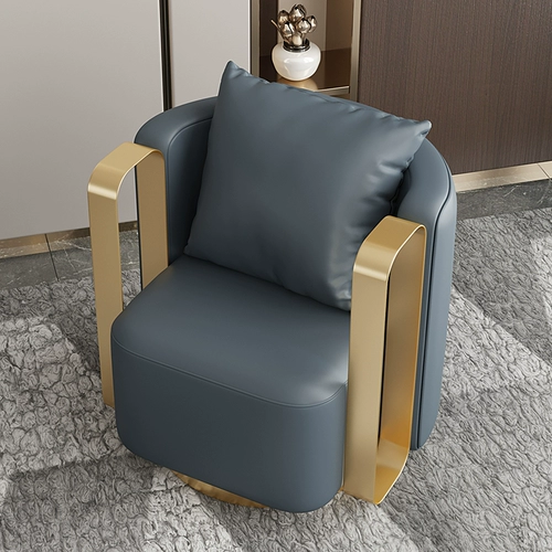 Легкий роскошный современный одно -личный змеиный гостиничный столик в гостиничном магазине и зона комбинированного переговоров. Сеть красное ротация повседневное кресло