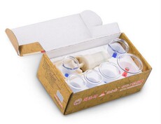 Купирования инструмент 包邮！正品国医研6罐拔罐理疗器家用拔火罐加厚加强型真空拔罐器