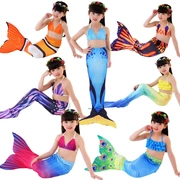 Đồ bơi bé gái, nàng tiên cá dính liền, áo tắm trẻ em, bé gái, dễ thương, trẻ lớn, áo tắm một mảnh, phiên bản Hàn Quốc - Đồ bơi trẻ em