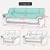 Nội thất văn phòng công ty văn phòng xipi tiếp khách sofa kết hợp sofa văn phòng ba - Nội thất văn phòng ban lam viec Nội thất văn phòng