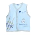 Cowpea Dragon Baby Cotton Vest Mùa hè Áo khoác một lớp cho bé Mùa xuân và mùa thu Vest mỏng nam và nữ Vest - Áo ghi lê