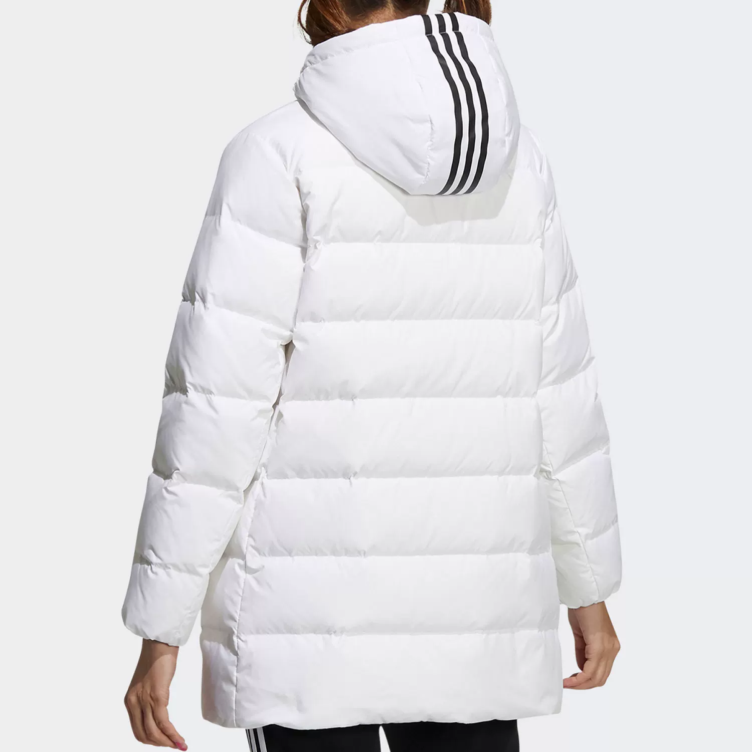 Женская куртка из натурального пуха Adidas — повседневная, на распродаже, HF0502 GJ8794 【Asian code】