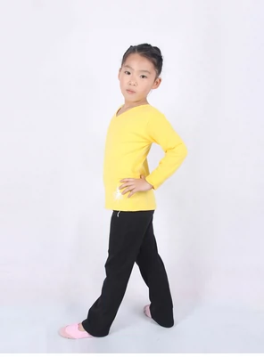 Демисезонная детская одежда, штаны, комплект, длинный рукав, V-образный вырез