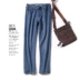 Giá đẹp trong XZ01129! Đơn giản và phong cách giản dị của đàn ông không đàn hồi của quần jean ~ quần tây Cao bồi