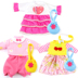 Búp bê Dress Up Quần Áo Thích Hợp cho 32-35 cm Búp Bê Đồ Chơi Phim Hoạt Hình Quần Áo Nhà Phụ Kiện Thiết Lập đồ chơi trang điểm cho bé gái Búp bê / Phụ kiện