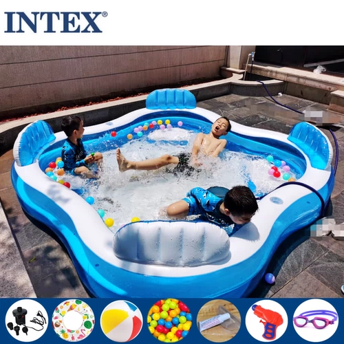 Выход сгущенного ремня заднего сиденья плавание бассейн фермерский дом высокий детский бассейн для детской драма