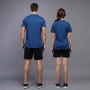 Xuanyuan Nike Tai thể thao phù hợp với áo thun ngắn tay nhanh khô nam và nữ vài bộ quần áo mùa hè chạy bộ quần áo thể dục rộng rãi - Quần áo tập thể hình quần tập thể dục nam