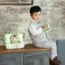 Shun Shun trẻ em nhập khẩu khăn lau tay giấy đặc biệt khăn lau xách tay mang theo túi nhỏ màu xanh lá cây 10