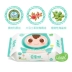 Shun Shuner Hàn Quốc nhập khẩu khăn lau trẻ sơ sinh tay và miệng bé lau đặc biệt kết hợp xách tay giá cả phải chăng - Khăn ướt