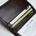 LANSPACE túi da của nam giới tài liệu đơn giản trên lớp da giấy phép lái xe gói thẻ đa thẻ gói giấy phép lái xe ví đựng giấy tờ xe Túi thông tin xác thực