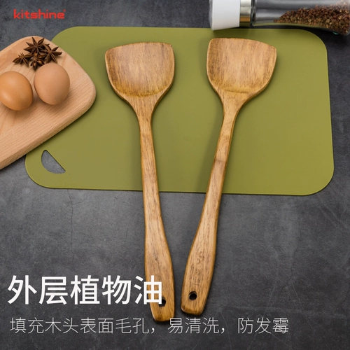 Деревянная лопата, длинная кухонная утварь для домашнего использования, ручка, Южная Корея