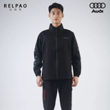 Audi, осенняя черная куртка для работы, делается под заказ