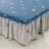 Váy ngủ cotton đơn mảnh phong cách Hàn Quốc công chúa ren váy ngủ bed cover quilt cover bed cover cotton đơn váy đôi - Váy Petti ga giường có viền Váy Petti