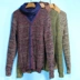 Của nam giới Jie loạt mùa đông mới cao cổ áo giả hai mảnh rỗng hỗn hợp dệt áo thun áo thun áo len 089