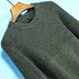 Của nam giới Jie loạt mùa đông màu sắc mới chỉnh trang rỗng len pha trộn áo thun áo len 090 Kéo qua