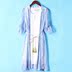 Trang phục bụi mùa hè năm mới của Vatican Series 2018 Hai mảnh bảy tay áo đầm 187 Sản phẩm HOT