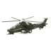 Chính hãng 10 Gunship Cảnh sát máy bay chiến đấu Apache Mô hình hợp kim máy bay Âm thanh và ánh sáng trở lại Trang trí đồ chơi - Chế độ tĩnh