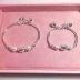 S925 sterling bạc chính hãng HelloKitty mèo bạc vòng tay nữ đơn giản bé vòng tay bạc bé tặng trăng tròn - Vòng đeo tay Cuff Vòng đeo tay Cuff