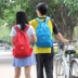 Tuofeng ngoài trời ba lô siêu nhẹ da túi nữ ba lô chống thấm nước gấp túi đi bộ đường dài leo núi túi balo bama Ba lô