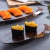 Khách sạn phong cách Nhật Bản tấm gỗ rắn đĩa thức ăn phương Tây khay sushi bàn con lắc sushi tấm bộ đồ ăn nấu sashimi nhà hàng - Tấm khay gỗ decor Tấm