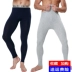 Mùa thu quần của nam giới phương thức stretch slim quần phần mỏng cotton ấm xà cạp quần quần cotton quần kích thước lớn mùa thu Quần nóng lên