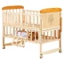 Trẻ em phổ quát bé nhỏ giường gỗ bánh xe hàng rào cũi 1,25 mét gỗ rắn giường trẻ sơ sinh cung cấp chiều cao - Giường trẻ em / giường em bé / Ghế ăn