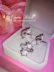 Hàn Quốc nhập khẩu Áo rhinestone đơn giản mở thời trang đôi sao bạc nhỏ ngón tay trỏ ngón đeo nhẫn nhẫn đuôi - Nhẫn