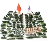 Девять -летняя магазин более 20 цветов солдат солдат игрушки мальчики военные игрушки игрушки Второй мировой войны Второй мировой войны