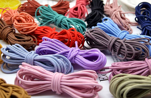 Шестиугольная японская свежая резинка для волос, аксессуар для волос, широкая цветовая палитра, DIY