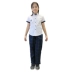 Học sinh tiểu học Panyu Dịch vụ nghi thức quần tây áo sơ mi nam Panyu đồng phục học sinh váy đầm Panyu phụ huynh tùy chỉnh - Đồng phục trường học / tùy chỉnh thực hiện