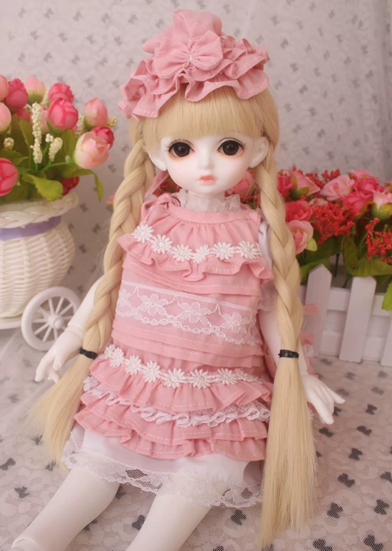 [bjd sd娃娃 粉色bambi相似衣 可定做尺寸]