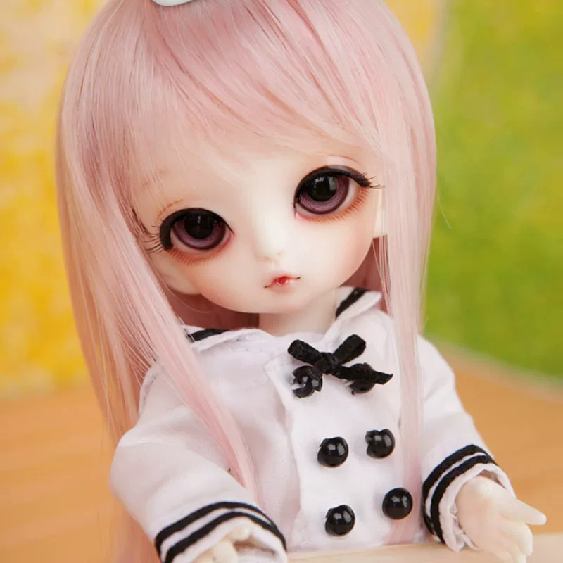[bjd娃娃 sd娃娃 1/8分女娃 tiny 关节 玩偶 全套 送妆包邮]