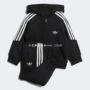 Adidas clover counter áo khoác thể thao trùm đầu màu đen trẻ em chính hãng DV2837 DV2862 - Áo khoác thể thao / áo khoác áo khoác asics chính hãng