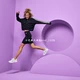 Adidas clover quầy xác thực đơn giản nhỏ LOGO nữ túi mỏng hip thể thao váy giản dị DW3903 - Trang phục thể thao bộ thể thao nữ Trang phục thể thao