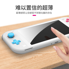 switch主机贴膜 hori 良值 任天堂switch ns lite配件主机贴膜高清膜2.5d9h钢化膜