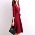 Xuân 2019 mới đan eo thon gọn khí chất váy dài văn học Pháp váy retro - Váy eo cao Váy eo cao